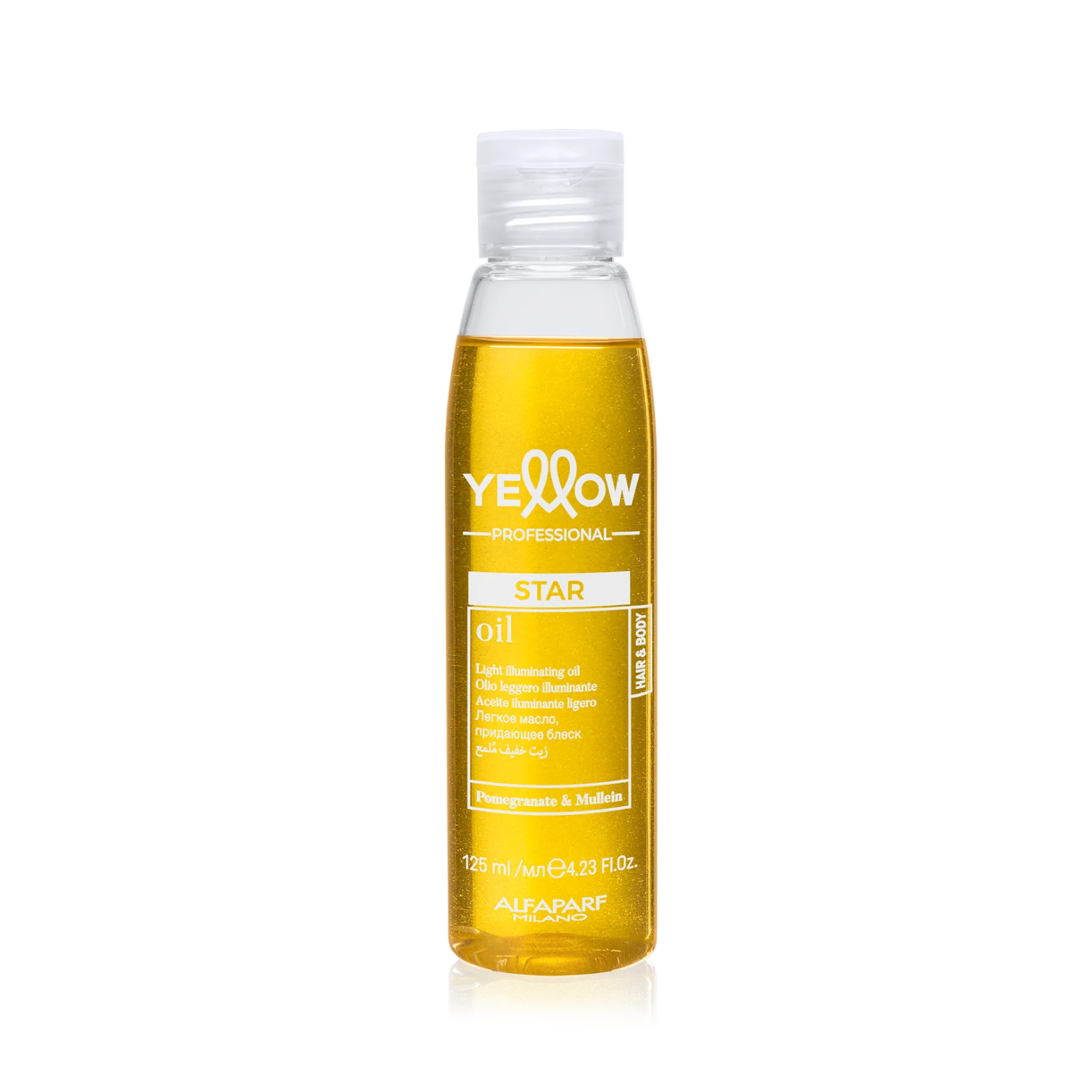 Ulei nutritiv pentru stralucire si control anti frizz Alfaparf Yellow Star Oil 125 ml