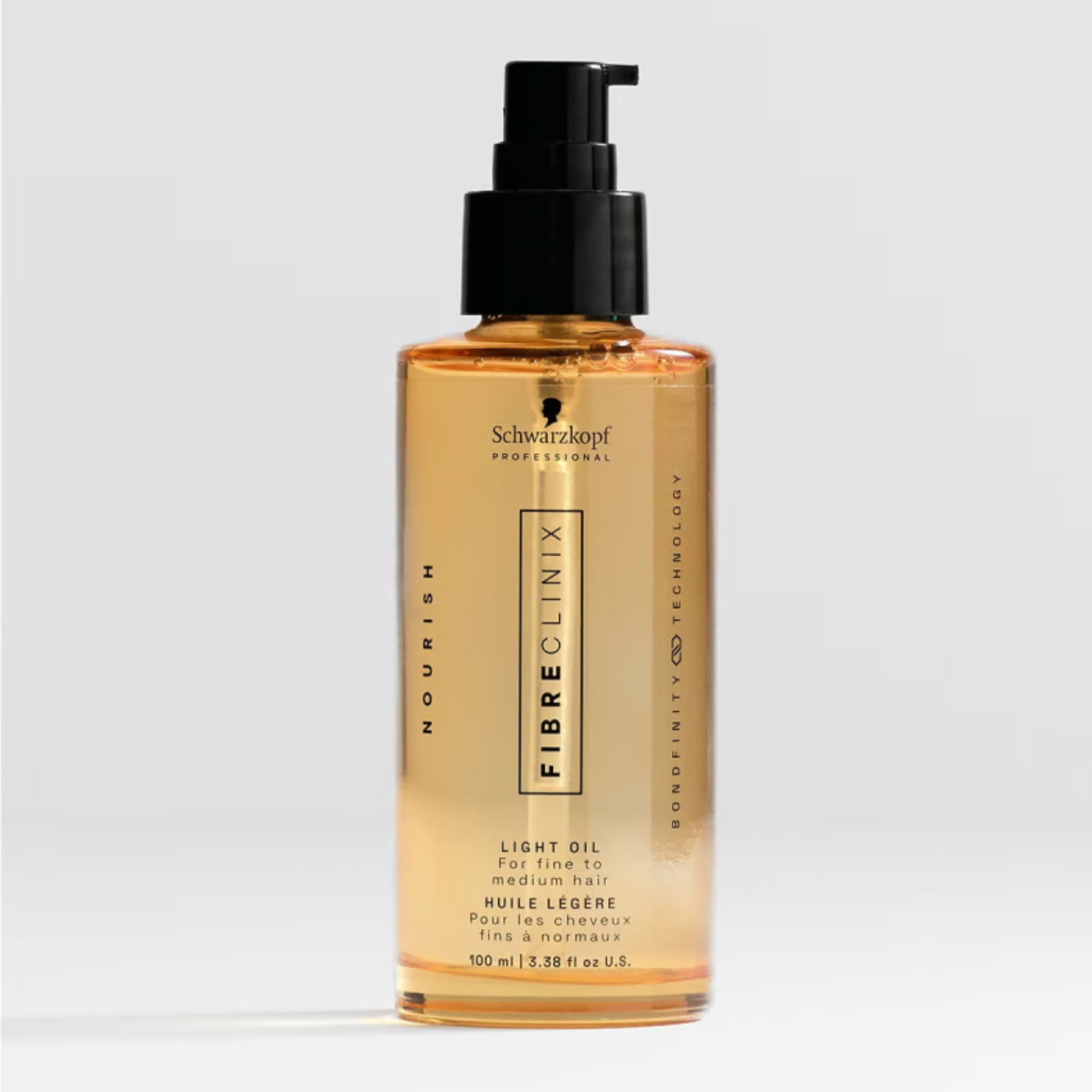 Ulei reparator cu protecție termică pentru păr fin și normal | Schwarzkopf Professional Fibre Clinix Bondfinity Light Oil 100ml