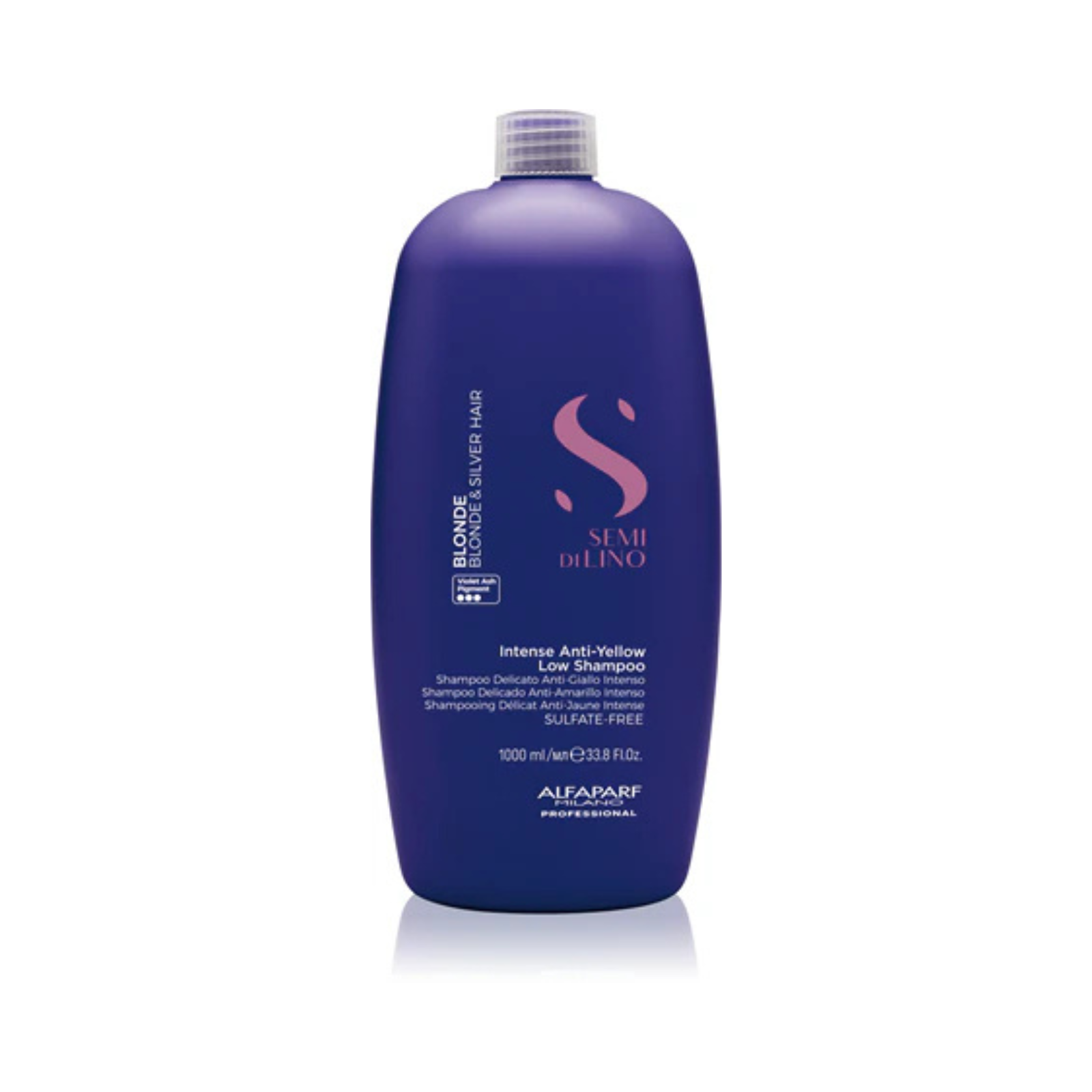 Sampon neutralizare tonuri galben Alfaparf Semi di Lino Blonde 1000ml