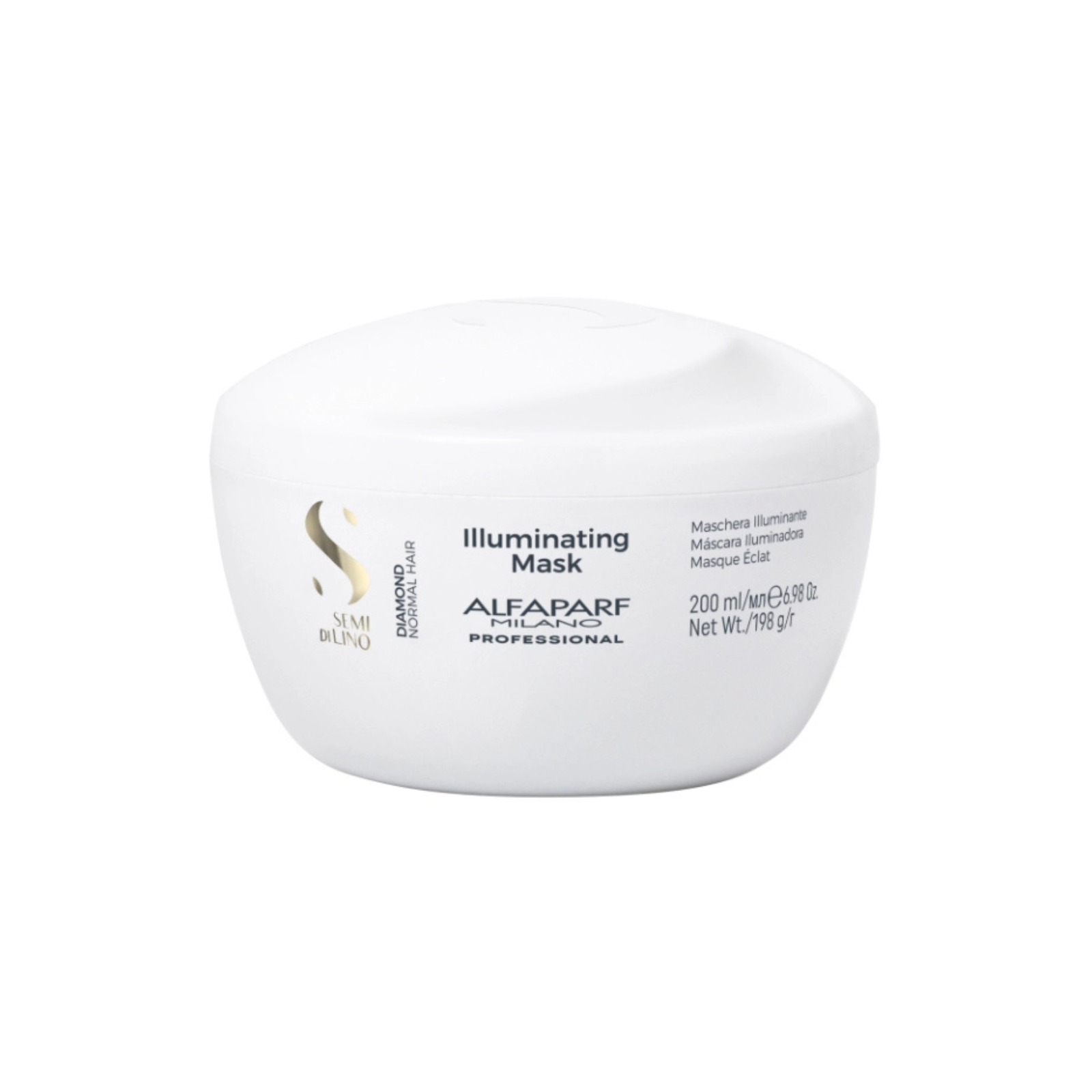 Masca stralucire | Alfaparf Semi Di Lino Diamond Iluminating Mask 200ml