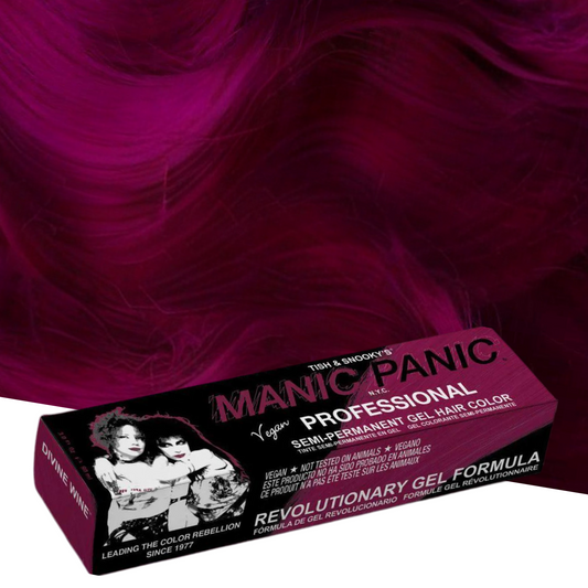 Vopsea Gel de Par Semipermanenta Vin Divin - Manic Panic Professional 90ml