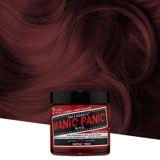 Vopsea de Par Semipermanenta Infrared - Manic Panic 118 ml