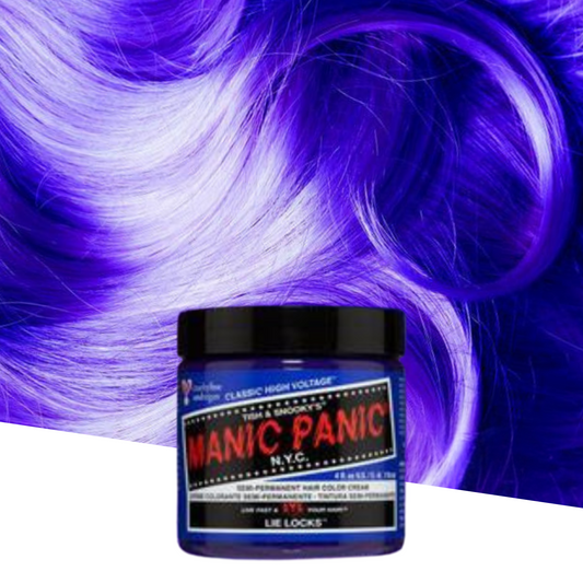 Vopsea de Par Semipermanenta Lie Locks - Manic Panic 118 ml