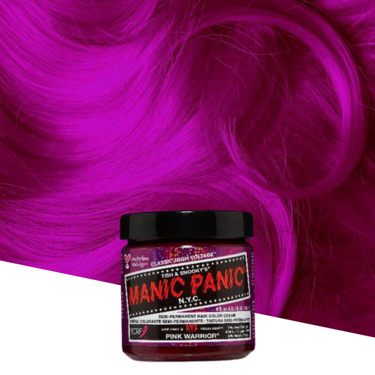 Vopsea de Par Semipermanenta Pink Warrior - Manic Panic 118 ml