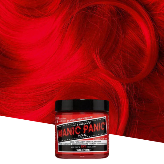 Vopsea de Par Semipermanenta Wildfire - Manic Panic 118 ml