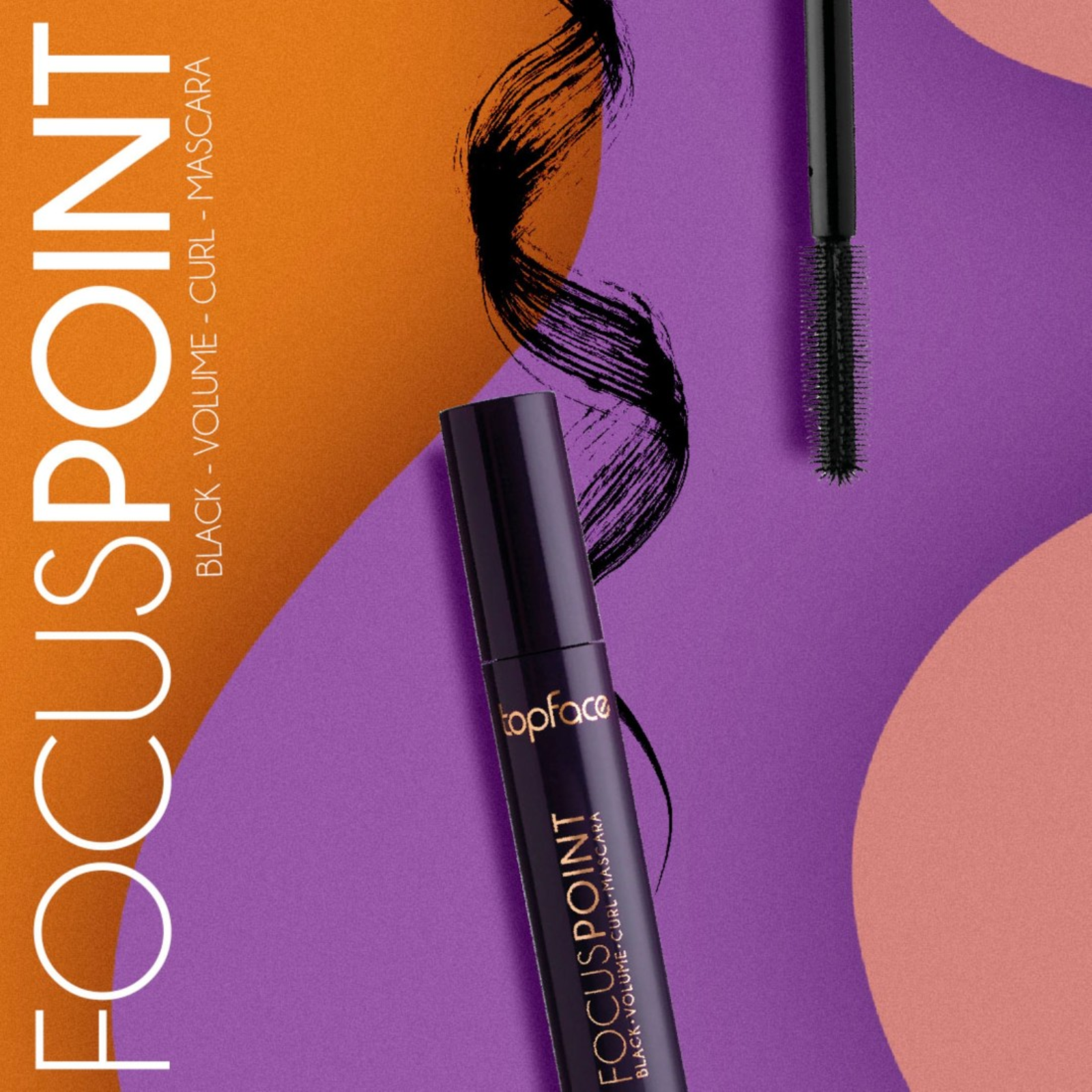 Rimel | Topface Focus Point Volume Curl Mascara 12.6ml Beautifier romania