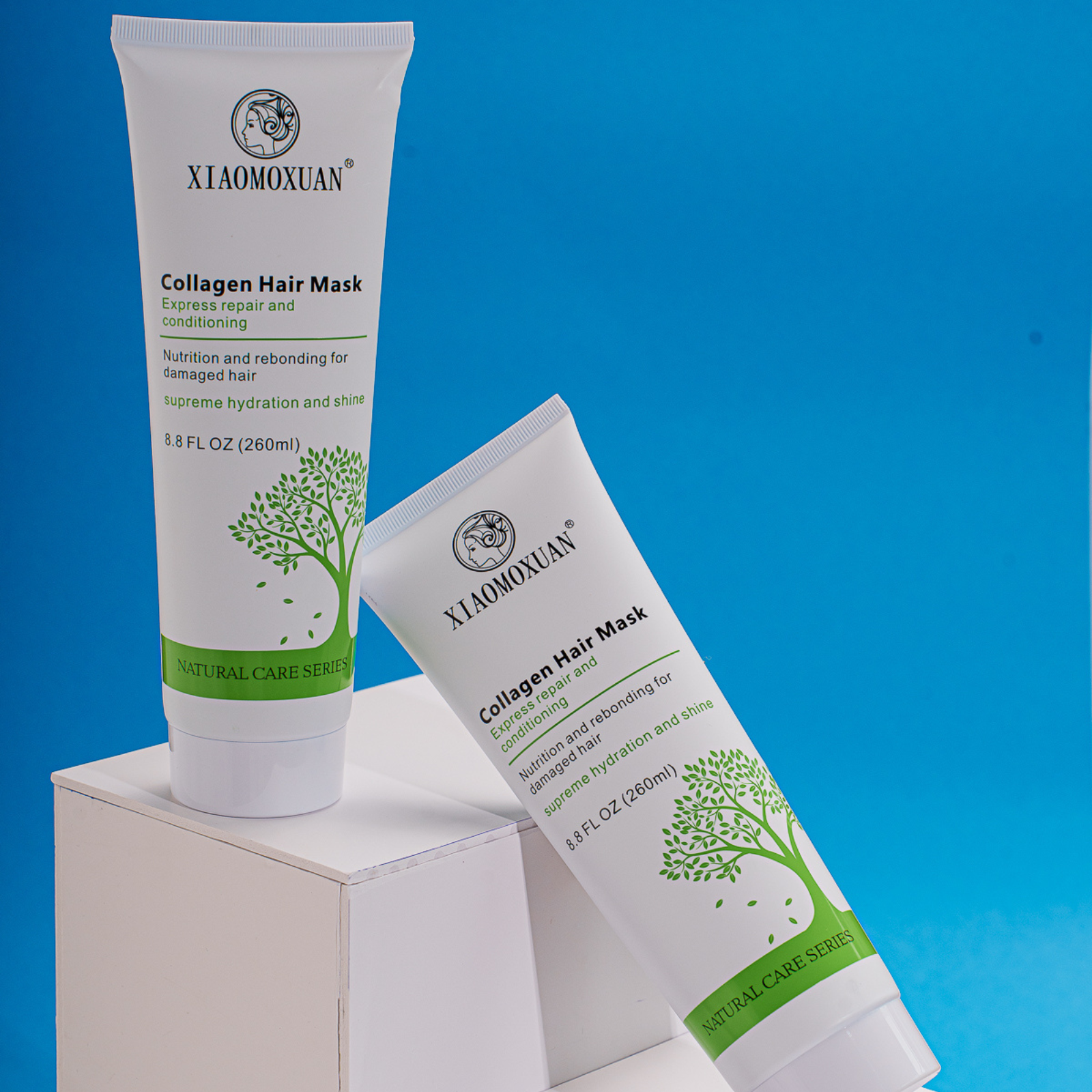 Masca cu colagen pentru par deteriorat | Xiaomoxuan Collagen Hair Mask 260 ml