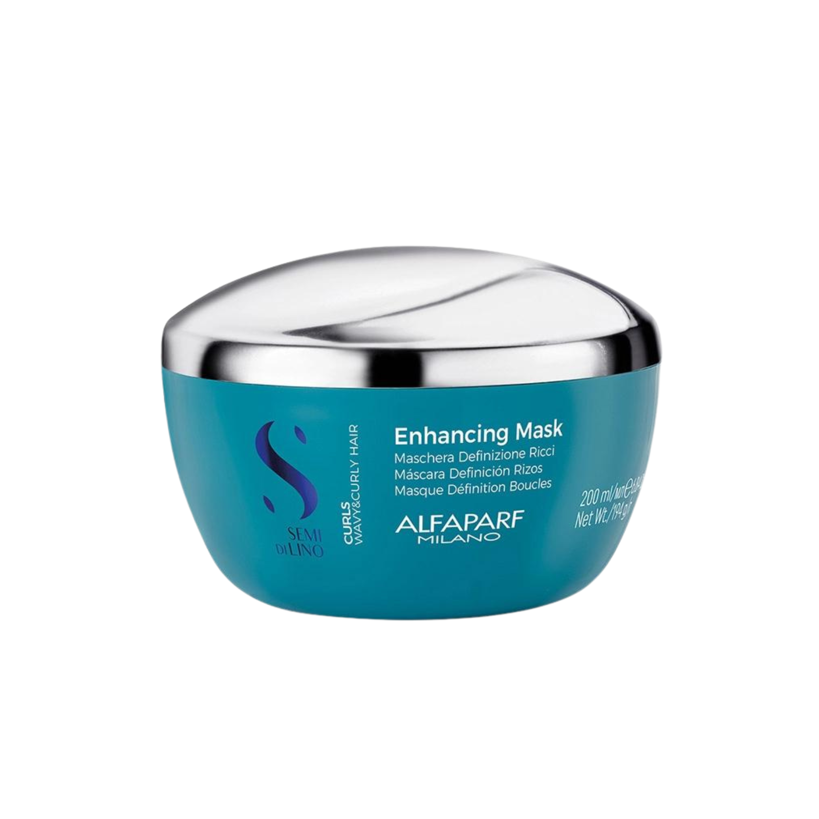 Masca pentru par cret sau ondulat 200 ml Semi di Lino Curls Enhancing Mask - Alfaparf