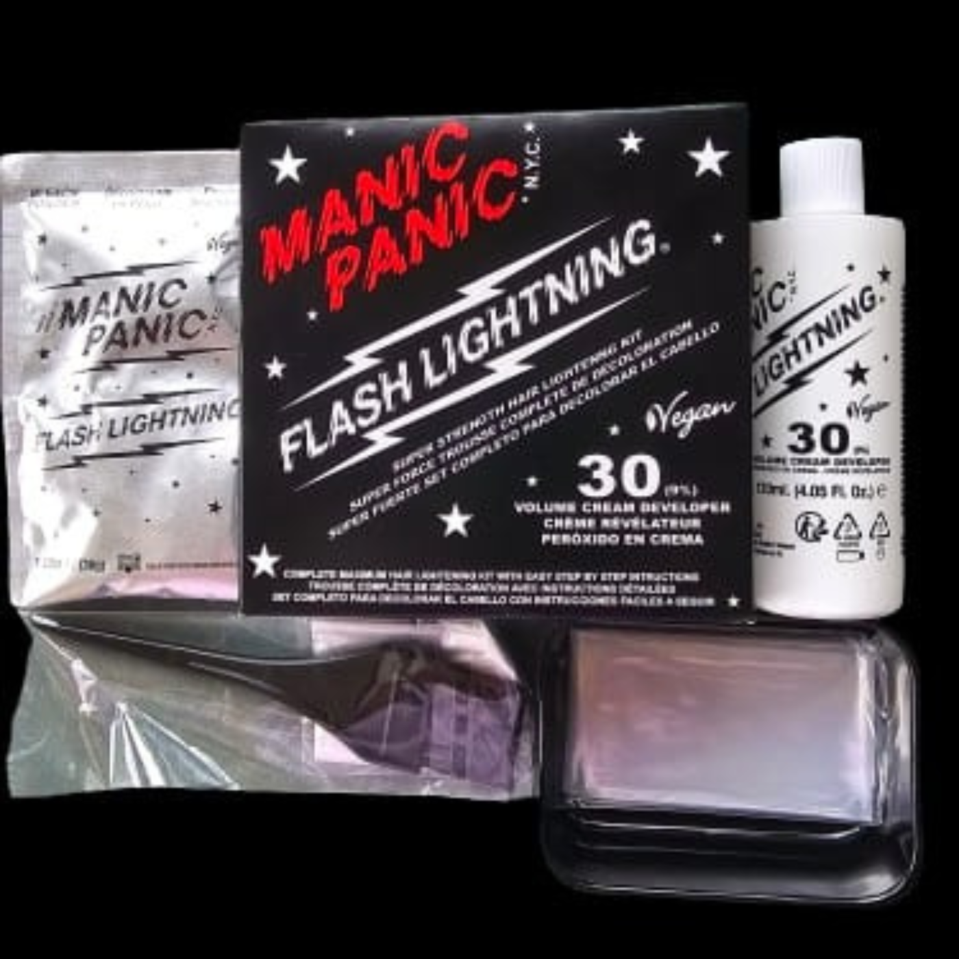 Kit Decolorare Par Flash Lightning - Manic Panic