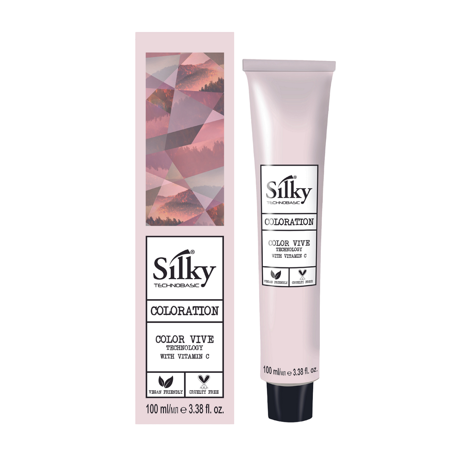 Vopsea profesională de păr permanentă | Silky Color Vive 100ml