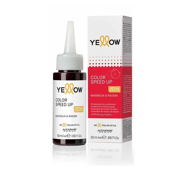 Aditiv vopsea pentru accelerarea culorii | Alfaparf Yellow Color Speed Up 50 ml