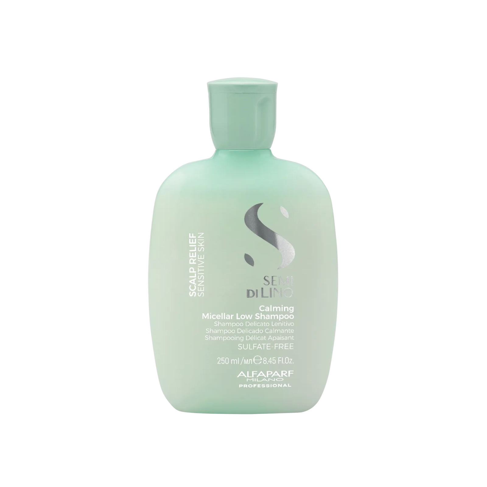 Șampon calmant pentru scalp sensibil | Alfaparf Semi di Lino Scalp Relief Calming Micellar Low Shampoo
