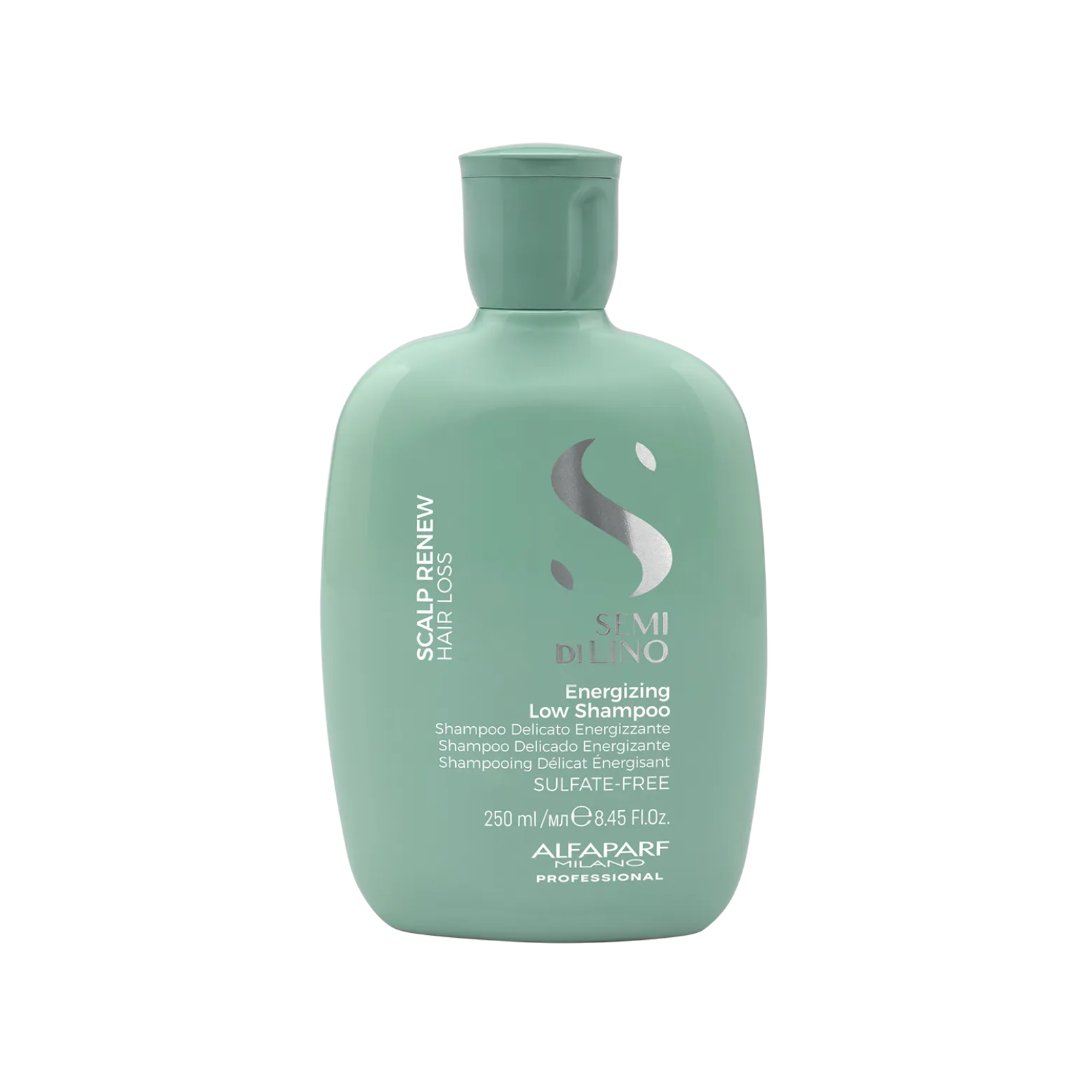 Șampon delicat energizant impotriva căderii părului | Alffaparf Semi di Lino Scalp Renew Energizing Low Shampoo