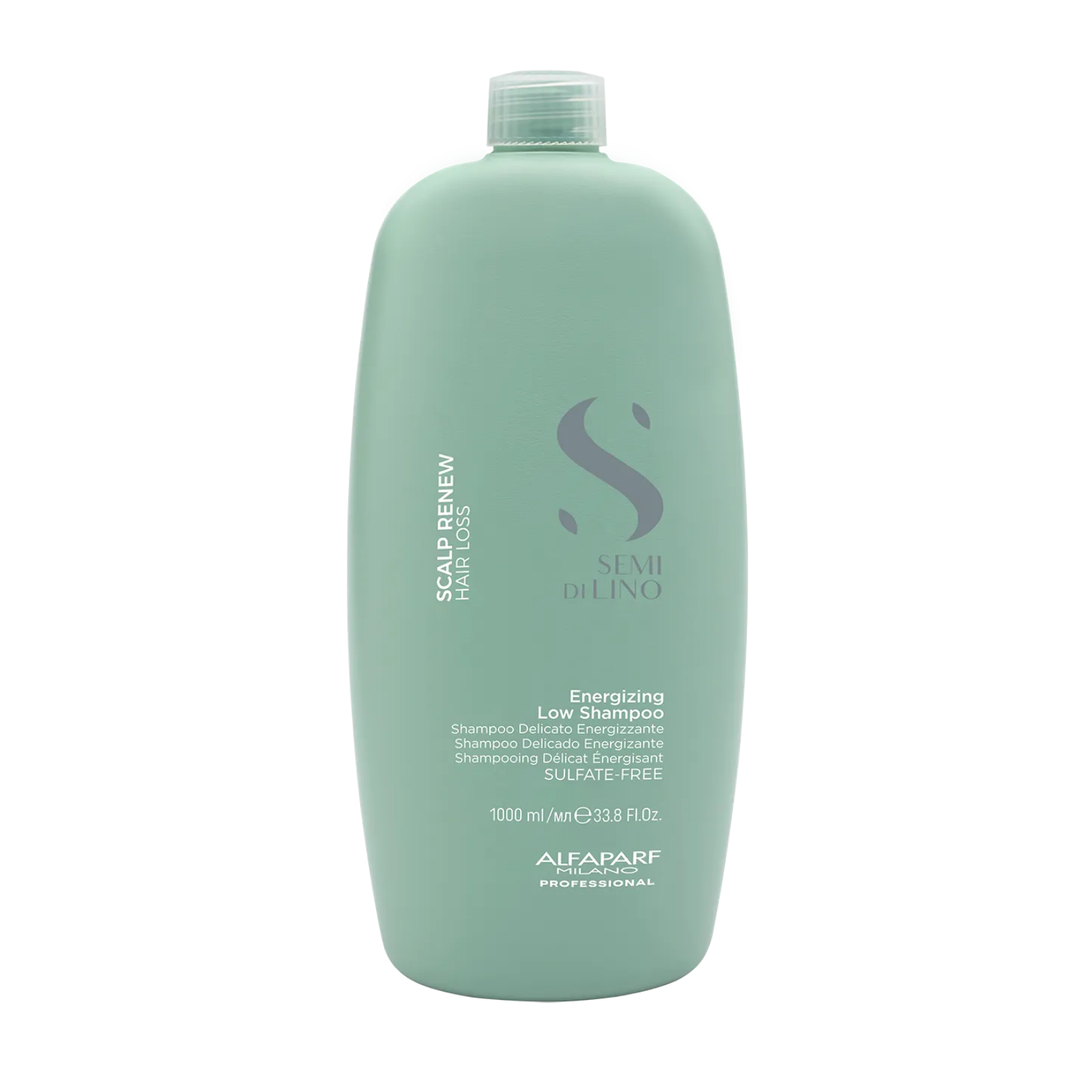 Șampon delicat energizant impotriva căderii părului | Alffaparf Semi di Lino Scalp Renew Energizing Low Shampoo