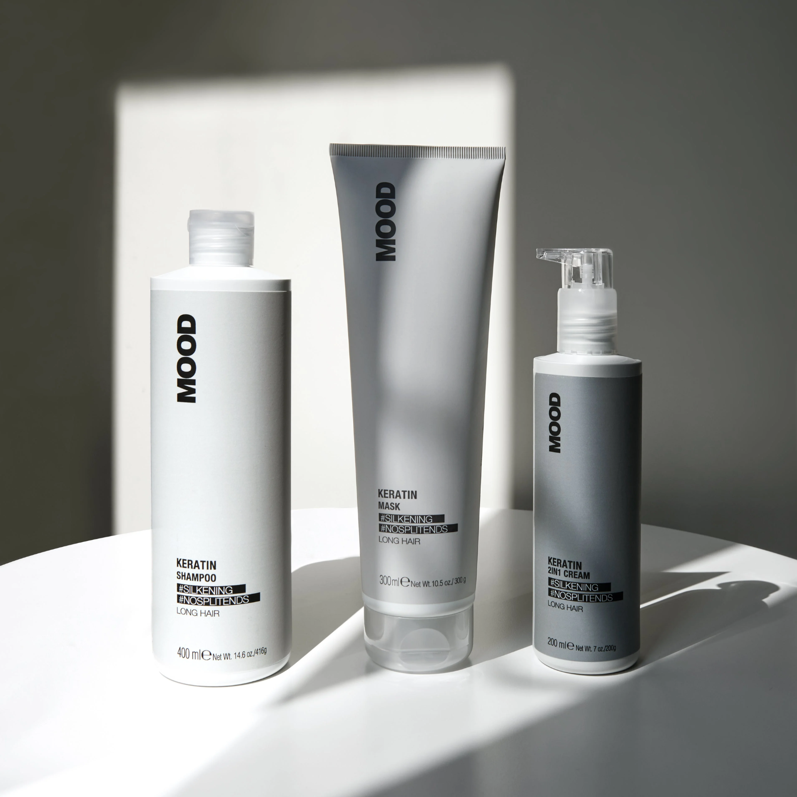 produse ingrijire par Mood Keratin Long Hair Shampoo 400ml original romania beautifier.ro