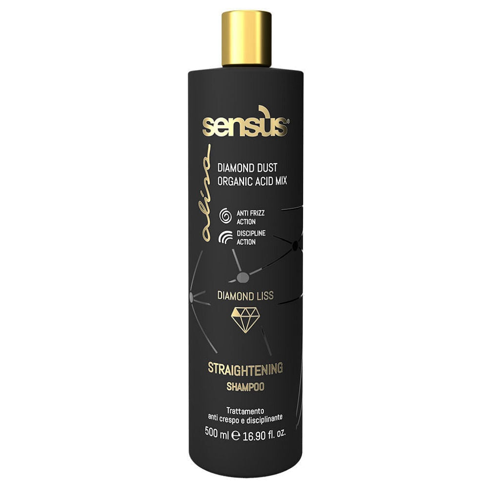  Șampon indreptare păr | Sensus Alisa Diamond Dust 500ml