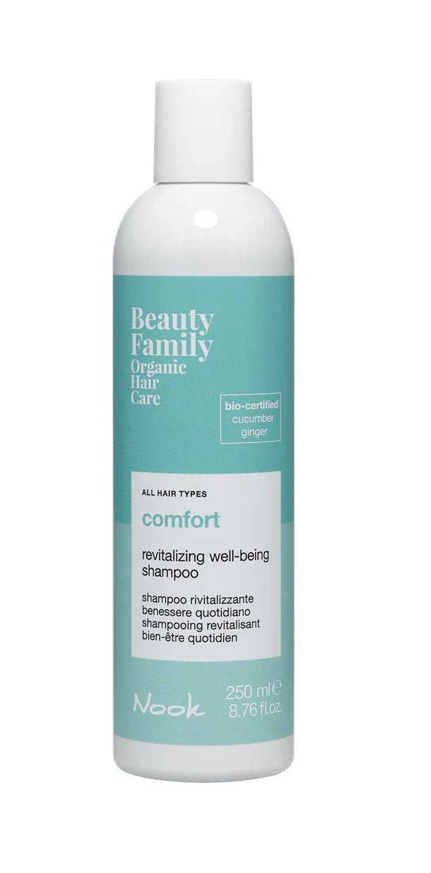 Șampon organic hidratant | Nook Beauty Family Comfort Revitalizing Well-being Shampoo 250ml