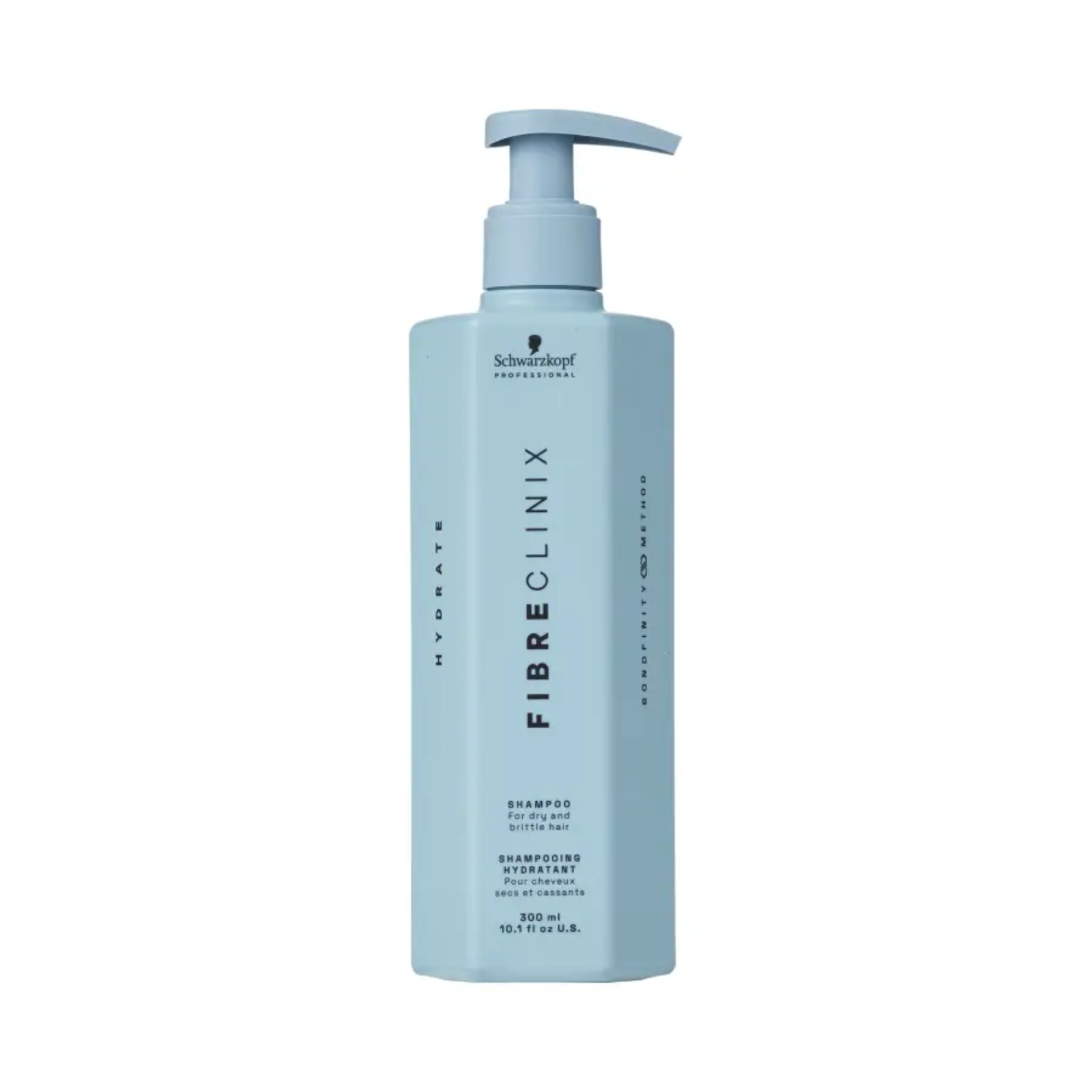 Șampon pentru hidratarea părului uscat | Schwarzkopf Professional Fibre Clinix Fortify Hydrate Shampoo 300 ml