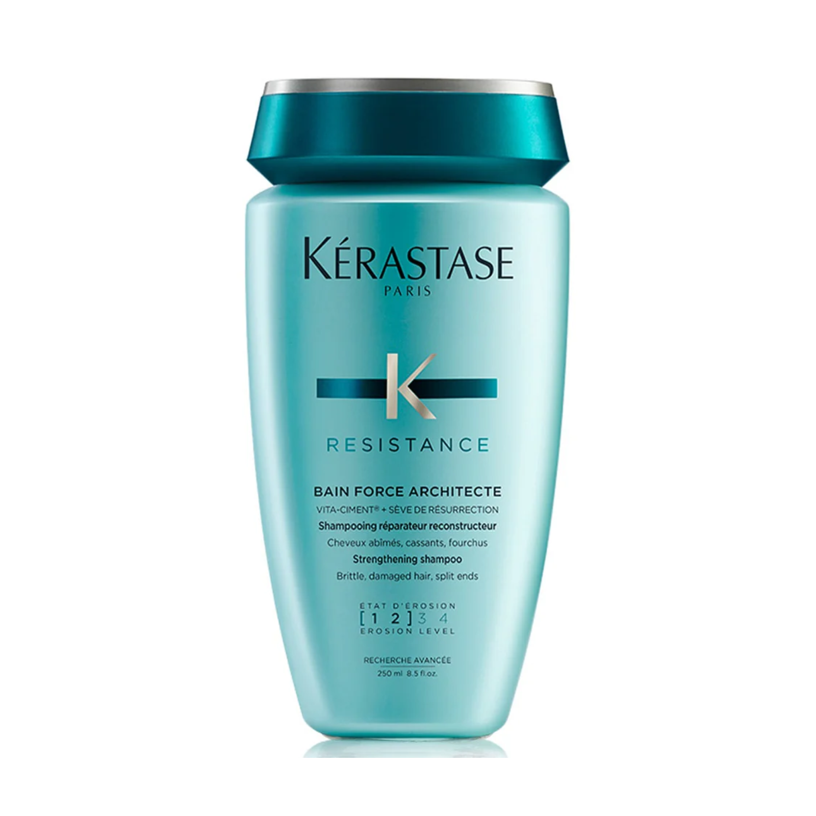 Șampon reparator reconstructiv pentru păr deteriorat | Kérastase Bain Force Architecte 250ml