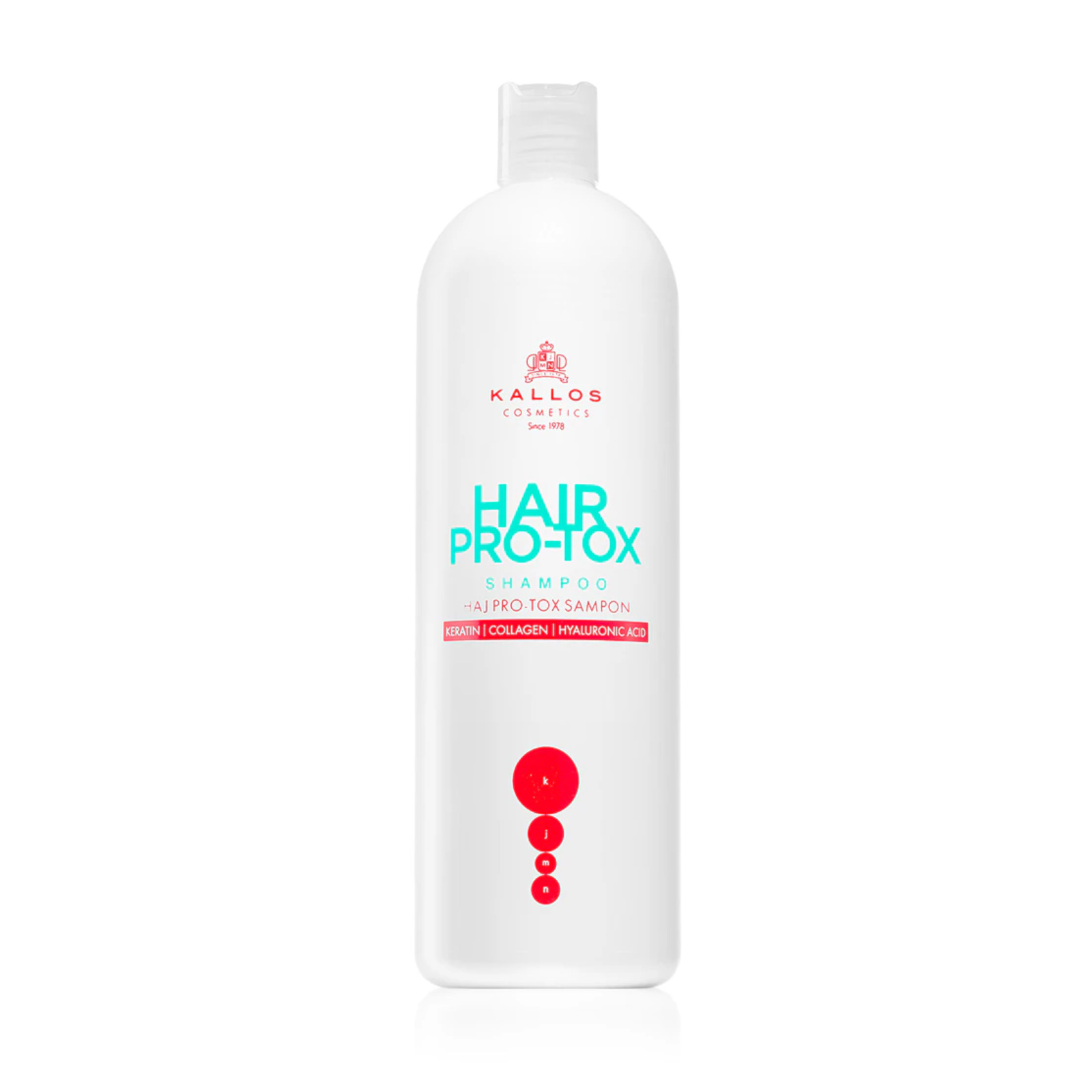 Șampon regenerare păr deteriorat | Kallos KJMN Hair Pro-Tox Shampoo 1000 ml