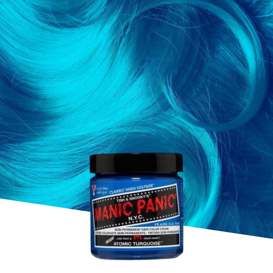 Vopsea de Par Semipermanenta Manic Panic Atomic Turquoise