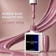 Rubber Base HEMA & TPO FREE, Nuanta Classy Pink, 10 ml