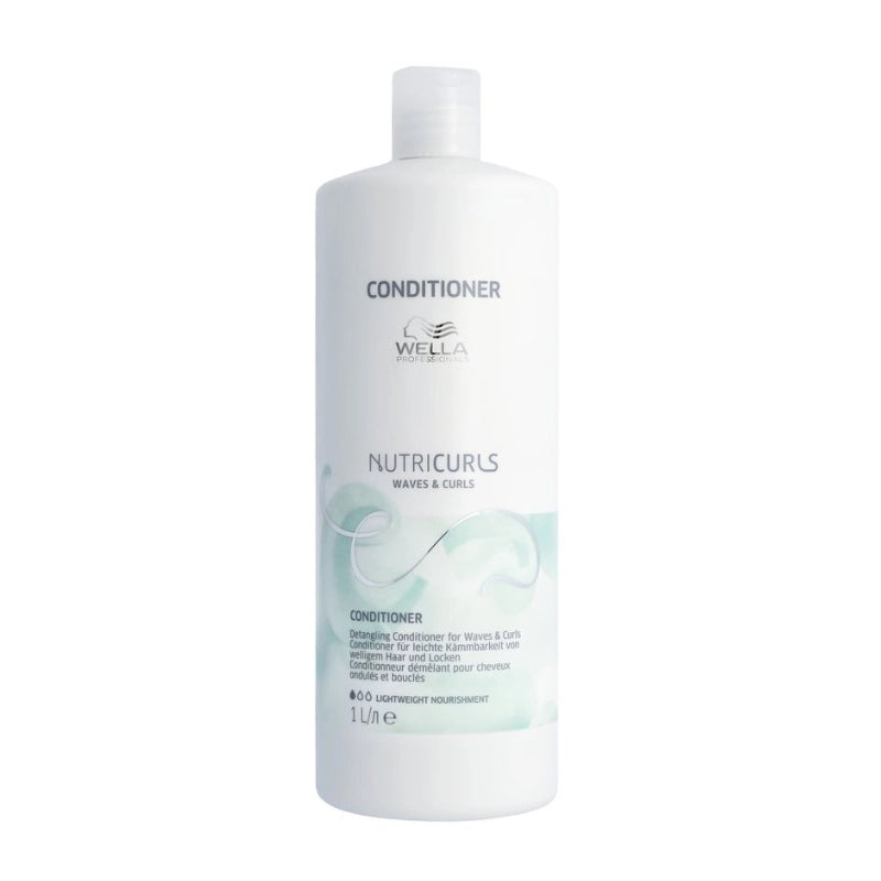 Balsam pentru parul cret si ondulat Wella Nutricurls 1000ml
