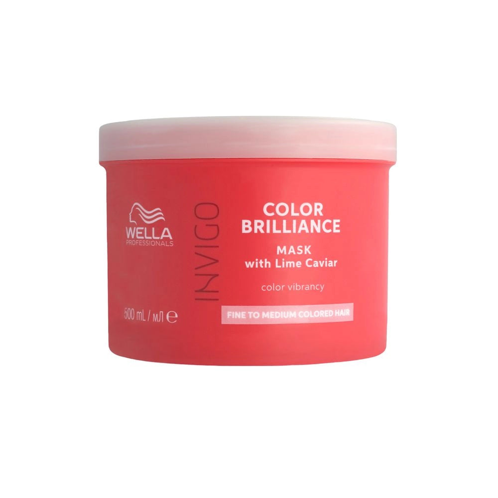 Masca pentru par fin si vopsit | Wella Color Brilliance Fine 500ml