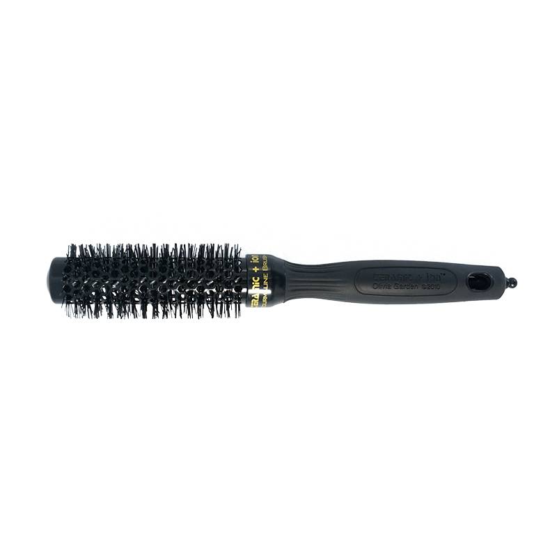 Perie profesionala de la Expert Blowout Shine Black 25mm - Olivia Garden