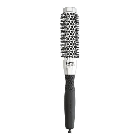 Perie profesionala de par, Essential Blowout Classic Silver, 25mm - Olivia Garden