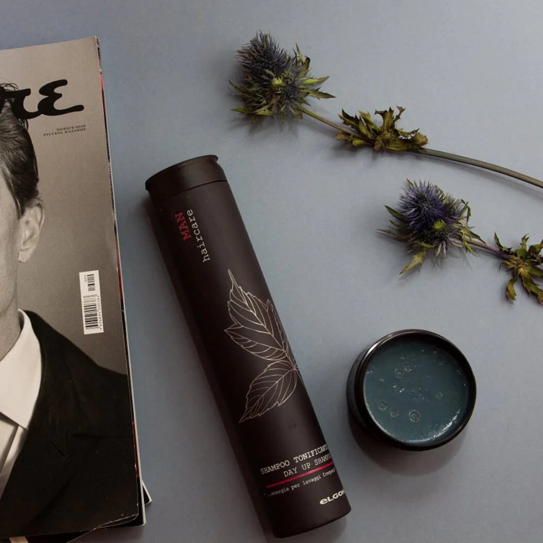 Sampon barbati pentru par grizonat  | Elgon Man Shampoo Silver 250 ml