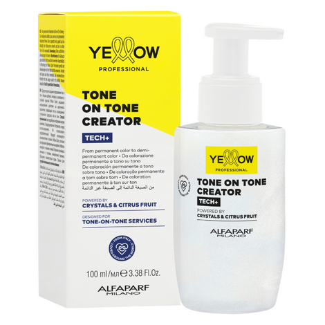 Aditiv pentru vopsea | Alfaparf Yellow Professional Tone On Tone Creator Tech+ 100ml 