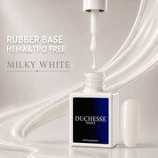 Rubber Base HEMA & TPO FREE, Nuanta Milky White, 10 ml