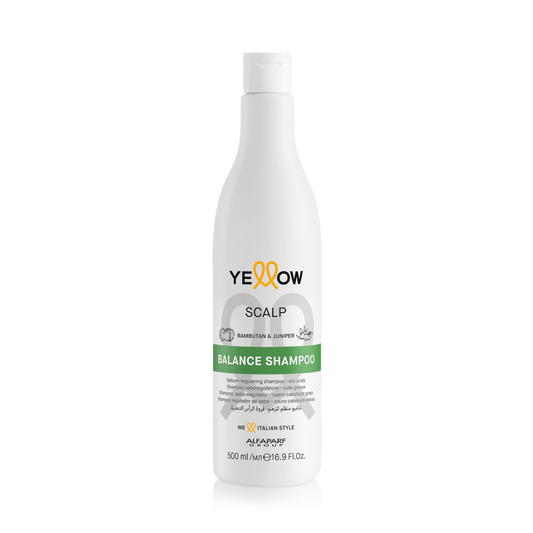 Șampon pentru echilibrarea scalpului | Alfaparf Yellow Scalp Balance Shampoo 500ml