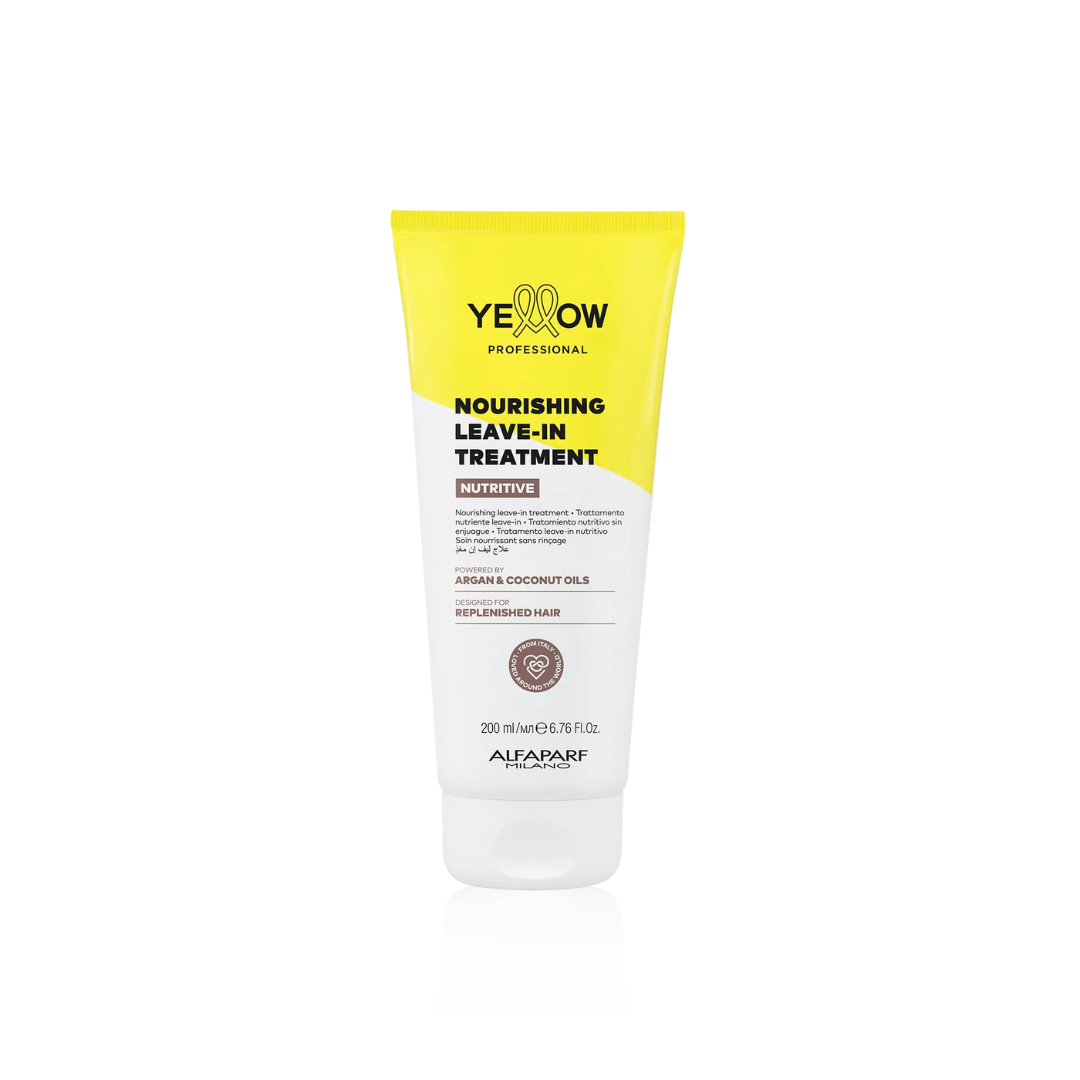 Tratament nutritiv par uscat sau deteriorat | Alfaparf Yellow Professional Nourshing Leave-In Treatment 200 ml